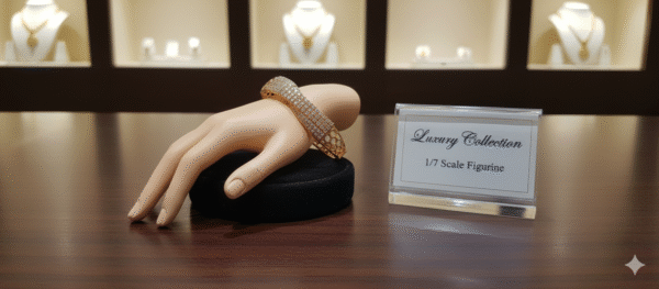 Top Quality Artificial american diamonds gold plated base metal attractive bracelet