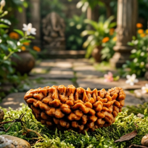 Alternative view of Natural and certified one mukhi rudraksha