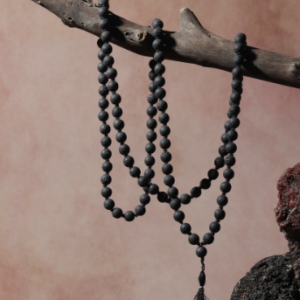 Alternative view of Natural and quality beads lava 108 daana mala