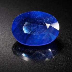 Natural and certified 4.25 ratti blue sapphire oval stone