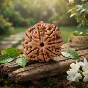 Natural and certified & good quality 7 mukhi rudraksha