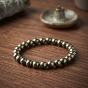 Shield & Success Pyrite Ultimate Wealth Manifestation Bracelet