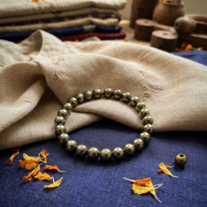 Alternative view of Shield & Success Pyrite Ultimate Wealth Manifestation Bracelet
