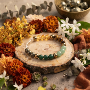 Alternative view of Ultimate Wealth & Success Crystal Healing Abundance & Prosperity Manifestation Beaded Bracelet